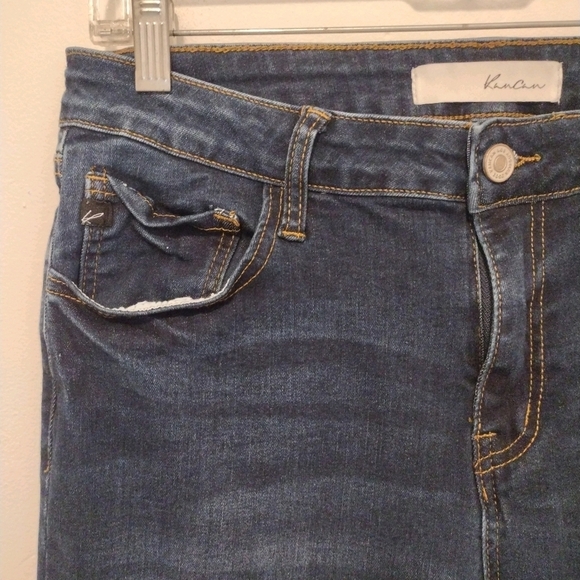 KanCan - Mid Rise Skinny Jeans Dark Wash - Picture 5 of 12